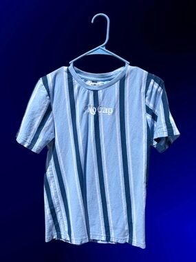 Kids VSTR  Light Blue Striped Tee
